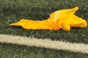 Football Officials Long Throw Penalty Flag